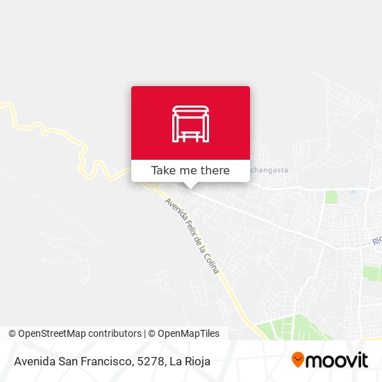 Avenida San Francisco, 5278 map