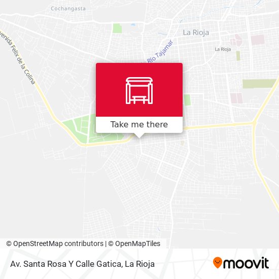 Av. Santa Rosa Y Calle Gatica map