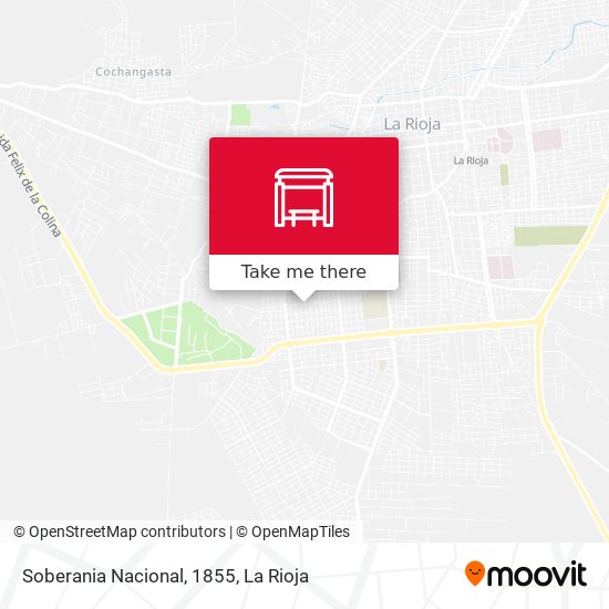 Soberania Nacional, 1855 map
