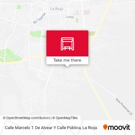 Calle Marcelo T. De Alvear Y Calle Pública map