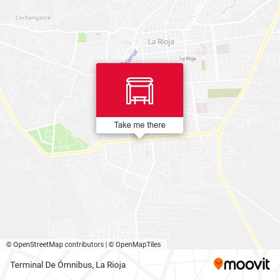 Terminal De Ómnibus map