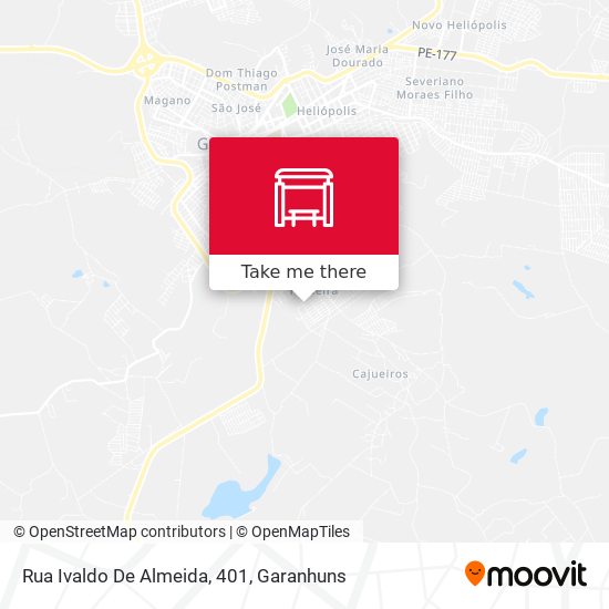 Mapa Rua Ivaldo De Almeida, 401