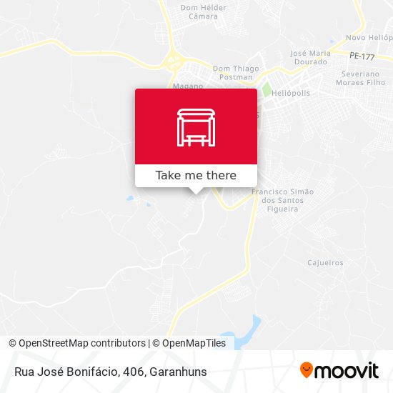 Rua José Bonifácio, 406 map