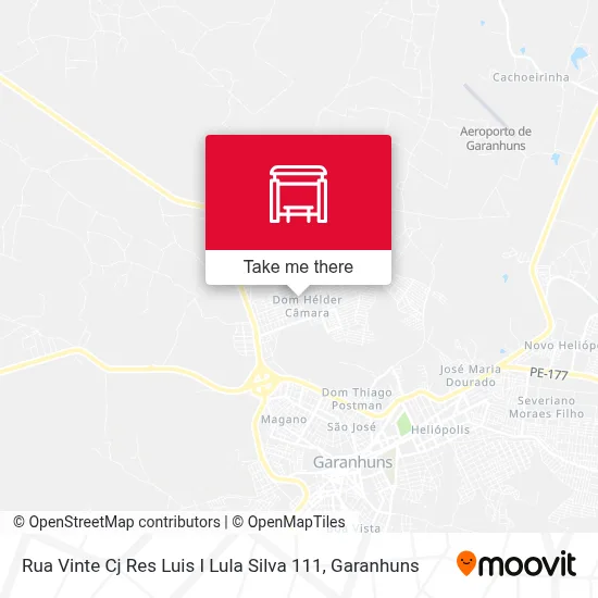 Rua Vinte Cj Res Luis I Lula Silva 111 map