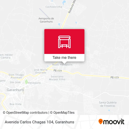 Avenida Carlos Chagas 104 map