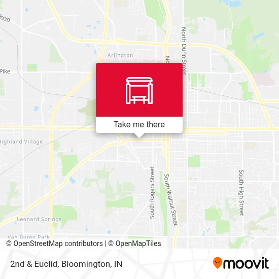 2nd & Euclid map