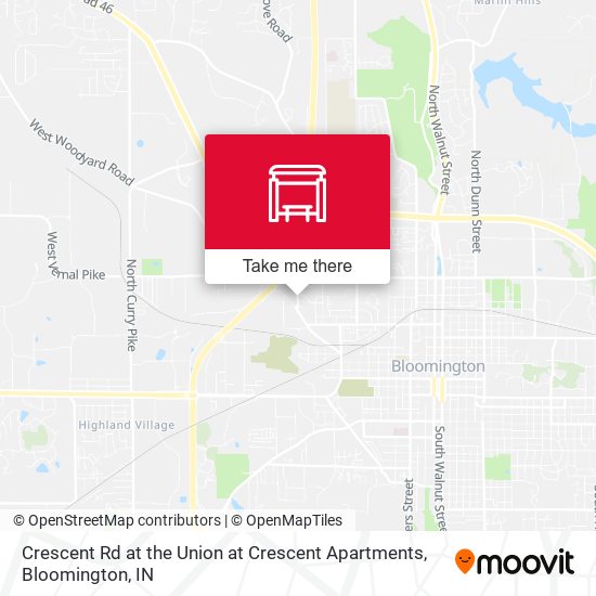 Crescent Rd at the Union at Crescent Apartments map