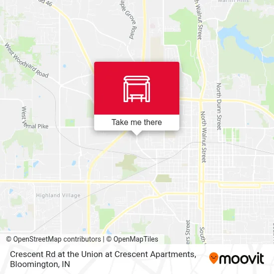 Crescent Rd at the Union at Crescent Apartments stop - Routes ...