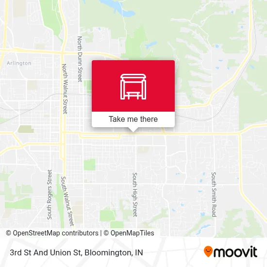 3rd St And Union St map