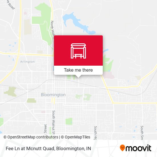 Fee Ln at Mcnutt Quad map