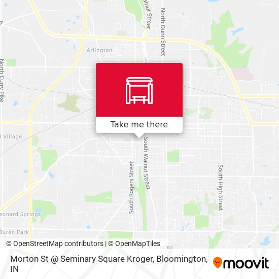 Mapa de Morton St @ Seminary Square Kroger