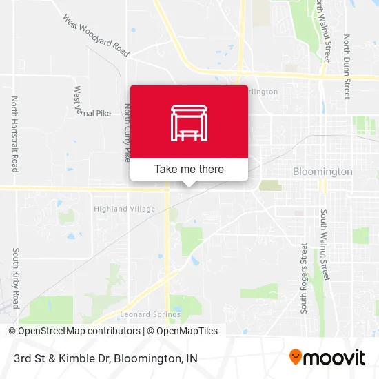 Mapa de 3rd St & Kimble Dr