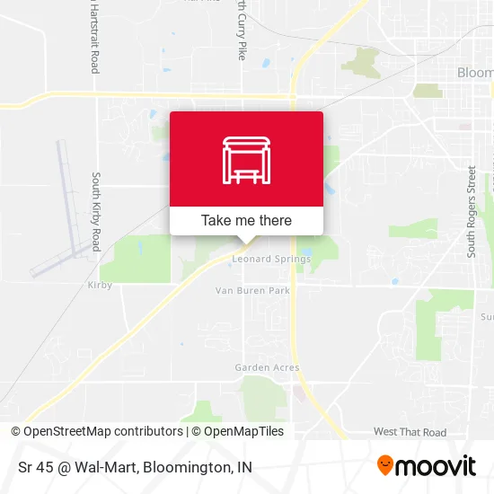 Mapa de Sr 45 @ Wal-Mart