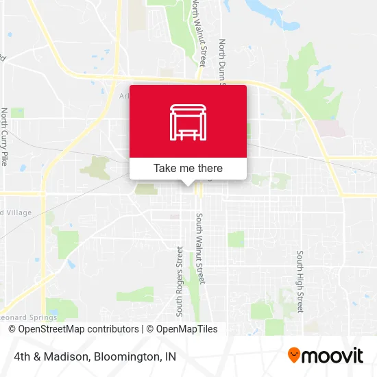 Mapa de 4th & Madison