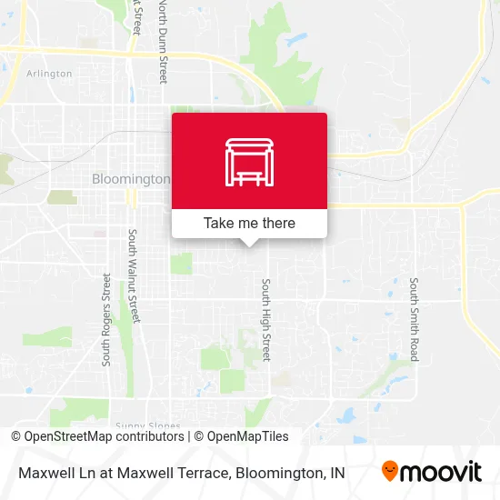 Maxwell Ln at Maxwell Terrace map