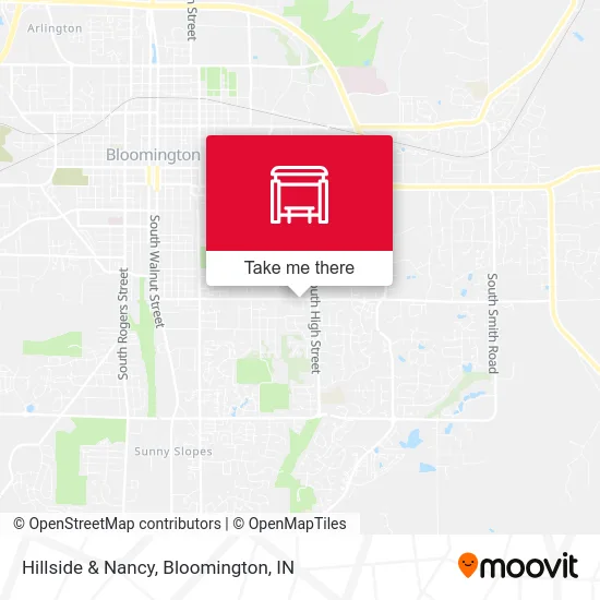 Hillside & Nancy map