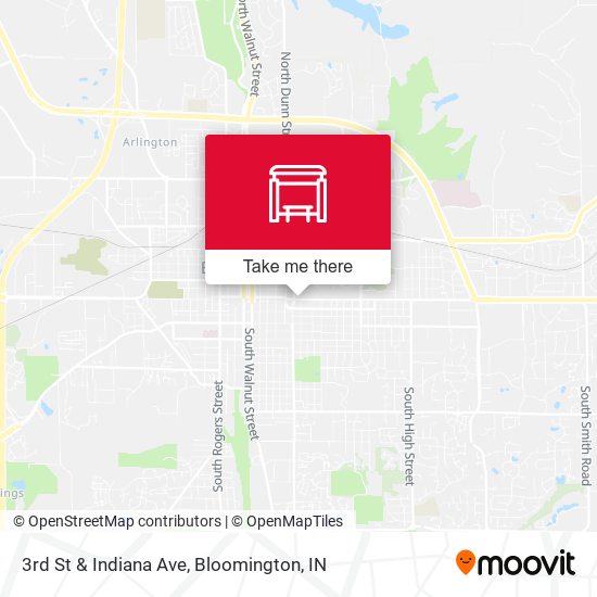 Mapa de 3rd St & Indiana Ave