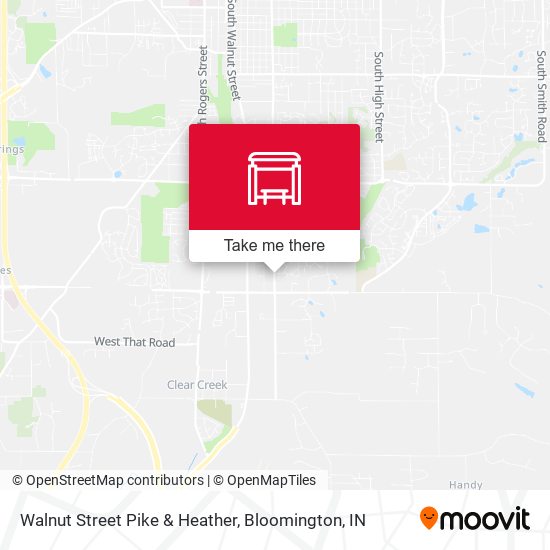 Walnut Street Pike & Heather map