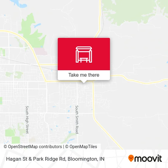 Hagan St & Park Ridge Rd map