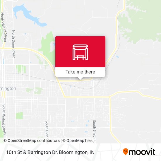 Mapa de 10th St & Barrington Dr