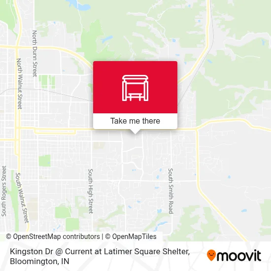 Kingston Dr @ Current at Latimer Square Shelter map