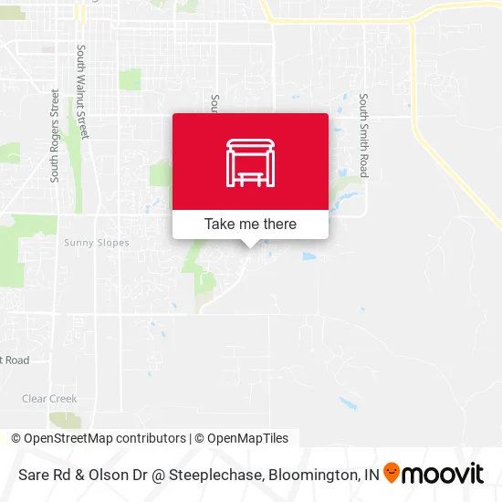 Mapa de Sare Rd & Olson Dr @ Steeplechase
