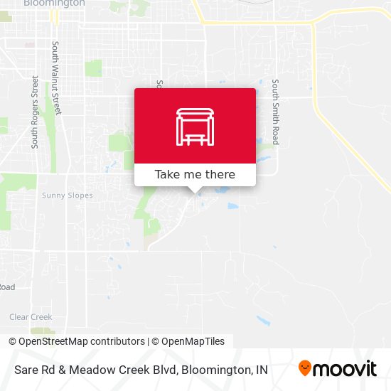 Mapa de Sare Rd & Meadow Creek Blvd