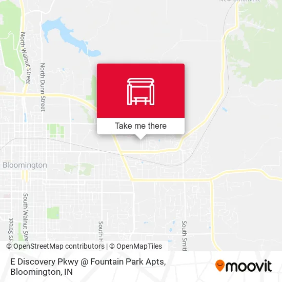Mapa de E Discovery Pkwy @ Fountain Park Apts