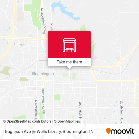 Mapa de Eagleson Ave @ Wells Library