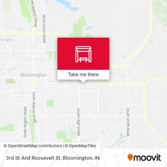 Mapa de 3rd St And Roosevelt St