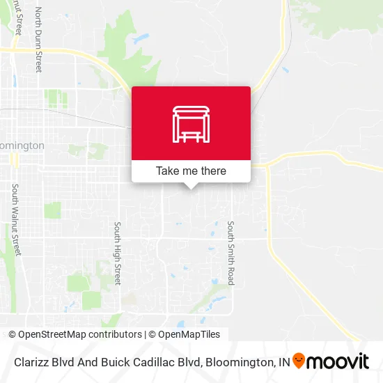 Mapa de Clarizz Blvd And Buick Cadillac Blvd