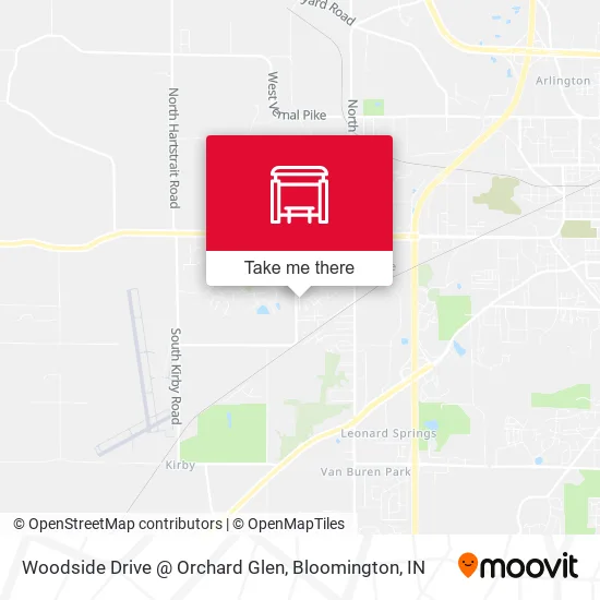 Mapa de Woodside Drive @ Orchard Glen