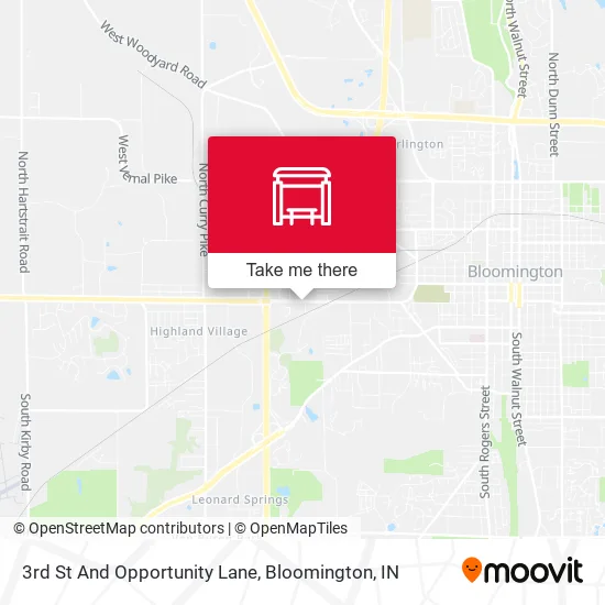 Mapa de 3rd St And Opportunity Lane
