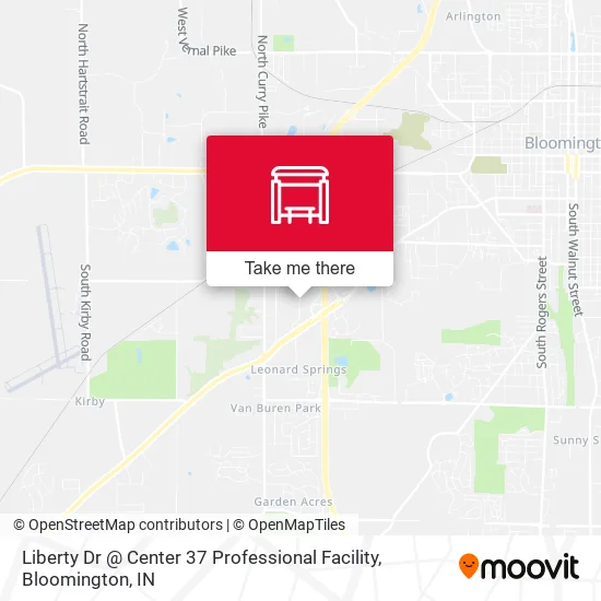 Mapa de Liberty Dr @ Center 37 Professional Facility
