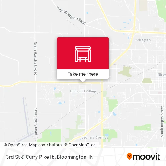 Mapa de 3rd St & Curry Pike Ib
