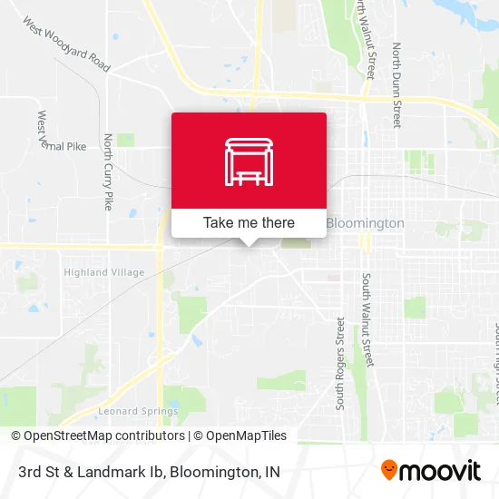 Mapa de 3rd St & Landmark Ib