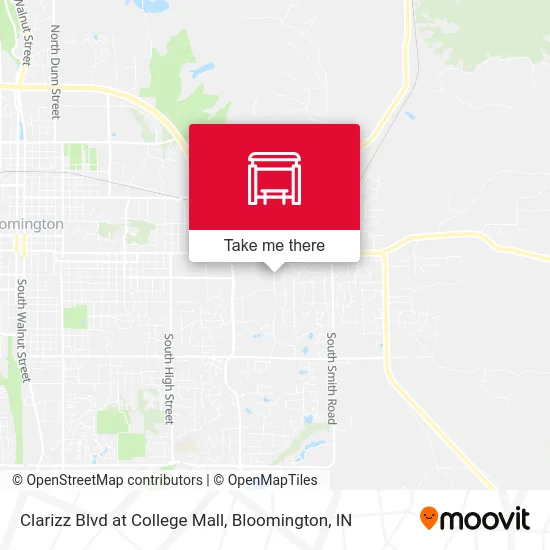 Clarizz Blvd at College Mall map