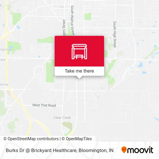 Burks Dr @ Brickyard Healthcare map
