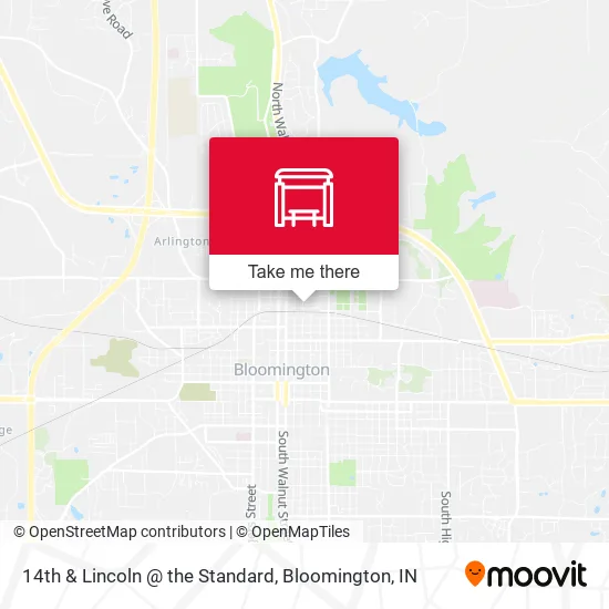 Mapa de 14th & Lincoln @ the Standard