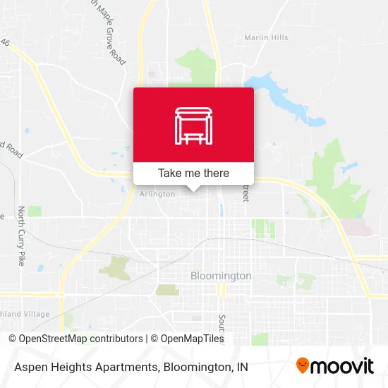 Aspen Heights Apartments map