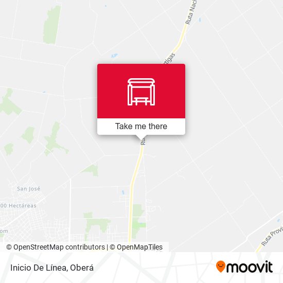 Mapa de Inicio De Línea