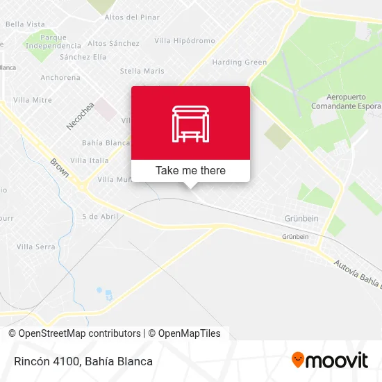 Rincón 4100 map