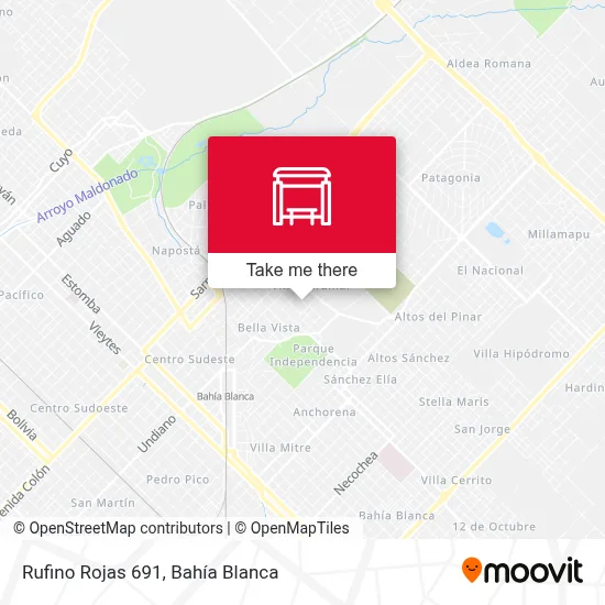 Rufino Rojas 691 map