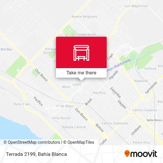 Terrada 2199 map