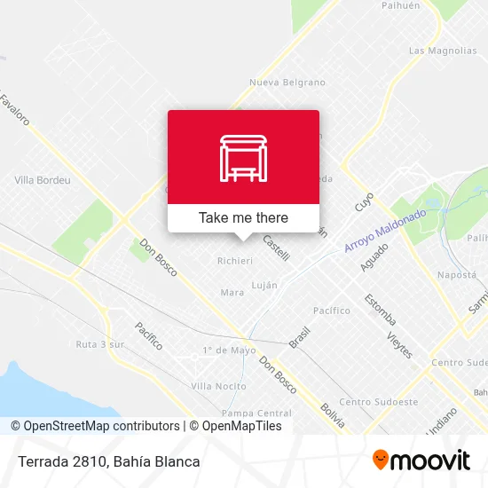 Terrada 2810 map