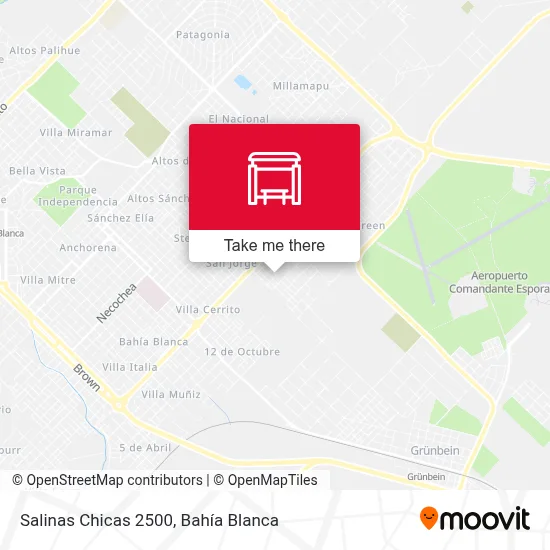 Salinas Chicas 2500 map