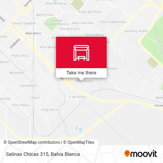 Salinas Chicas 315 map