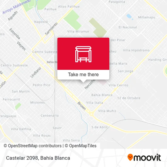 Castelar 2098 map