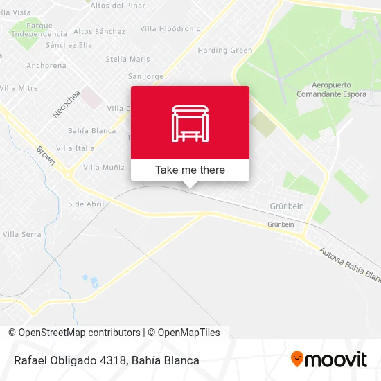 Rafael Obligado 4318 map