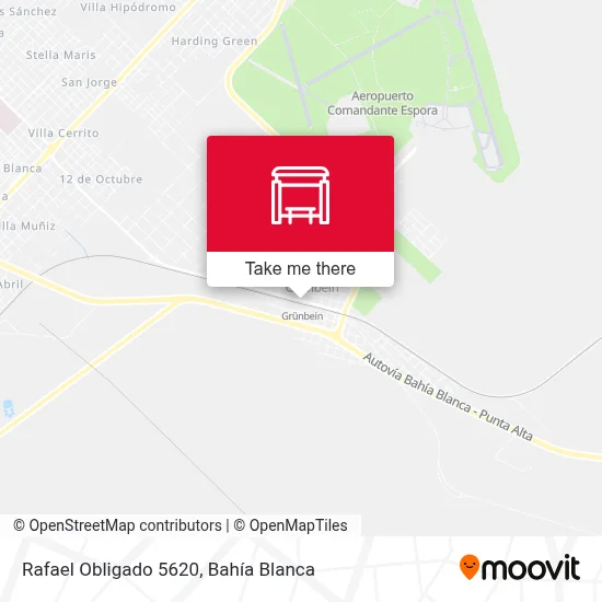 Rafael Obligado 5620 map